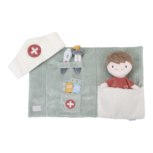 Little Dutch - Kuschelpuppe Jim, Doktor Spielset
